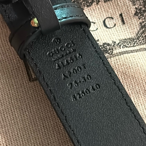 GG MARMONT THIN BELT 30/75 - Picture 7 of 9